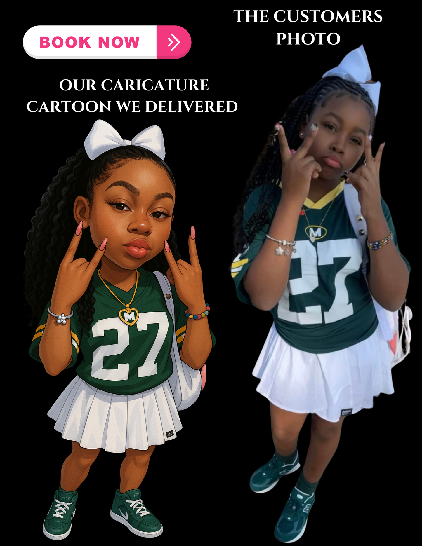 “MAKE ME DIGILUXX “ upload an image of your choice to be transformed into a caricature cartoon